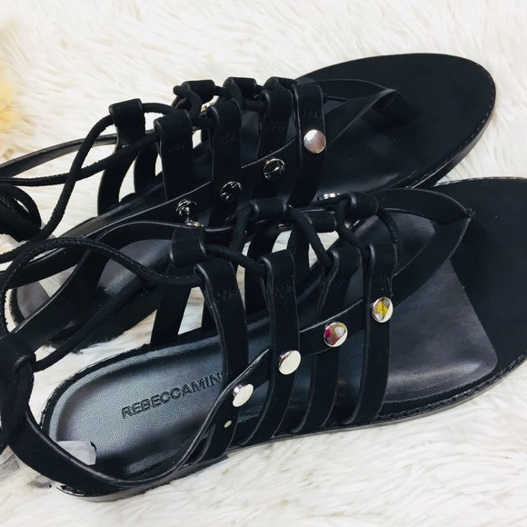 Rebecca Minkoff Evonne Ankle Tie Gladiator Sandal - Picture 5 of 7